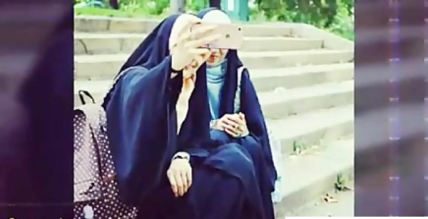 عکس سه تا دوست چادری