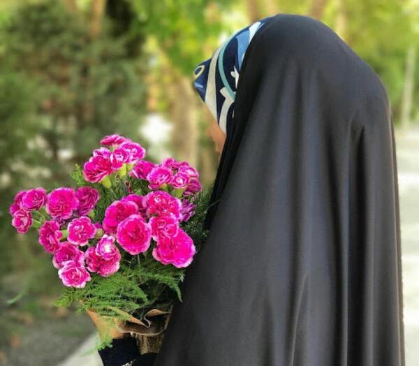 عکس سه تا دوست چادری
