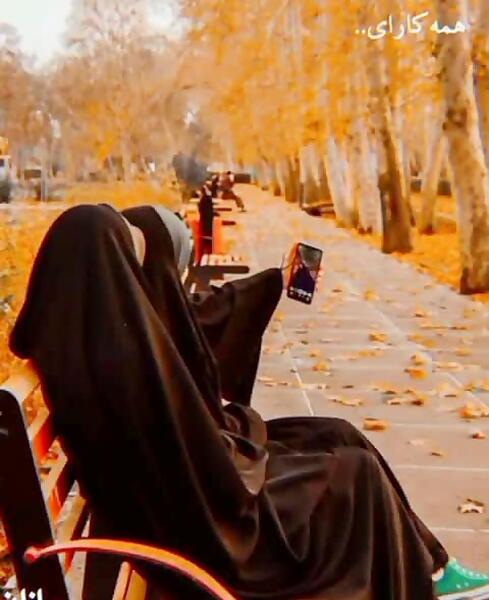 عکس سه دوست صمیمی با حجاب فانتزی