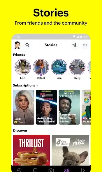 دانلود برنامه عکس اسنپ چت با لینک مستقیم