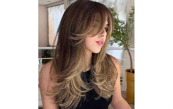 عکس چتری مو کوتاه