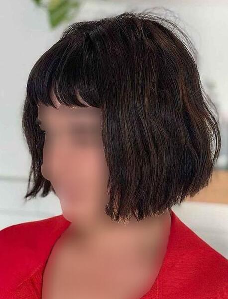 عکس موی چتری کوتاه