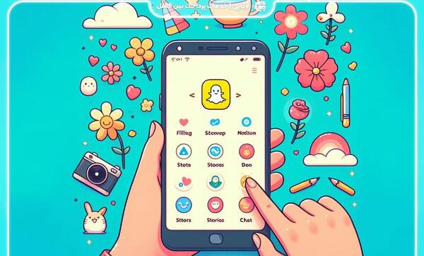 دانلود برنامه اسنپ چت برای عکس گرفتن از بازار