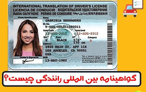 عکس گواهینامه رانندگی نی نی سایت