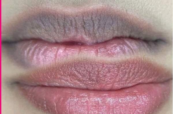 عکس شیدینگ لب نی نی سایت