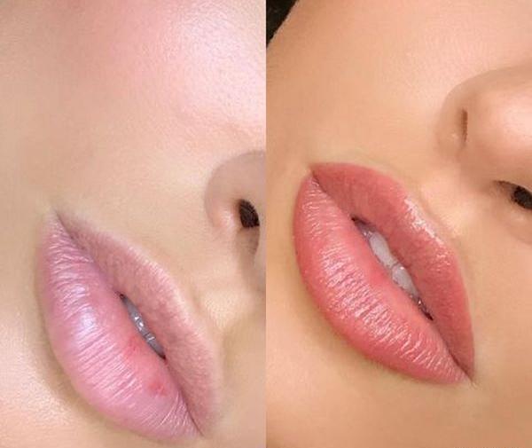 عکس شیدینگ لب نی نی سایت