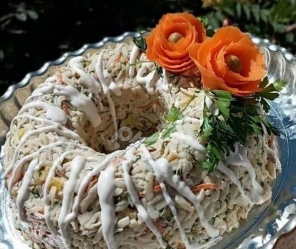 عکس سالاد ماکارونی نی نی سایت