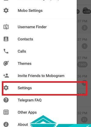 تغییر عکس صفحه چت تلگرام