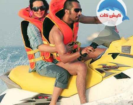 عکس جت اسکی کیش