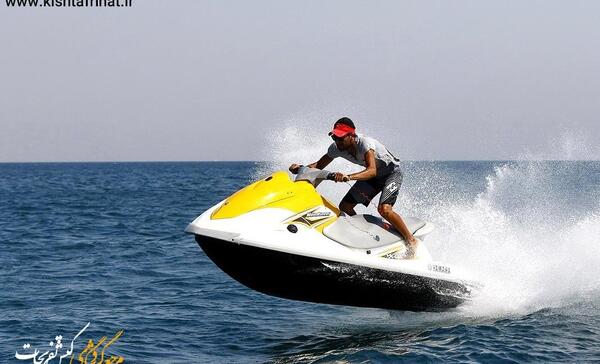 عکس جت اسکی در کیش
