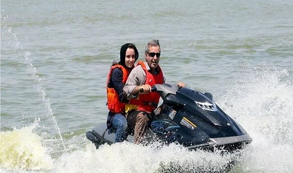 عکس جت اسکی در کیش