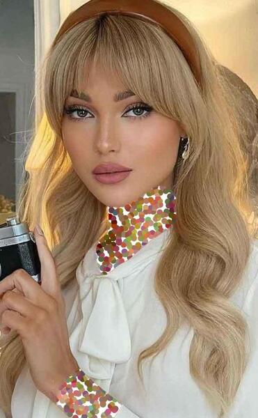 عکس چتری پرده ایی