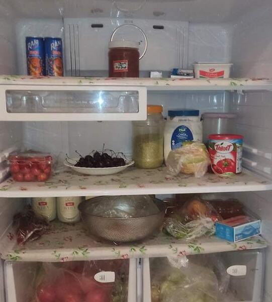 عکس از داخل یخچال نی نی سایت