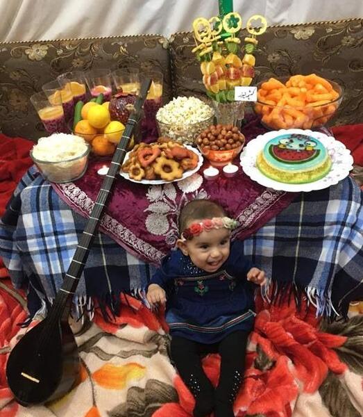 عکس کیک شب یلدا نی نی سایت