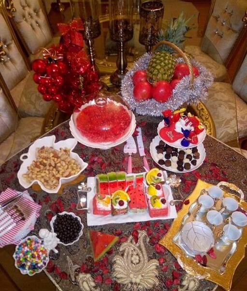 عکس کیک شب یلدا نی نی سایت