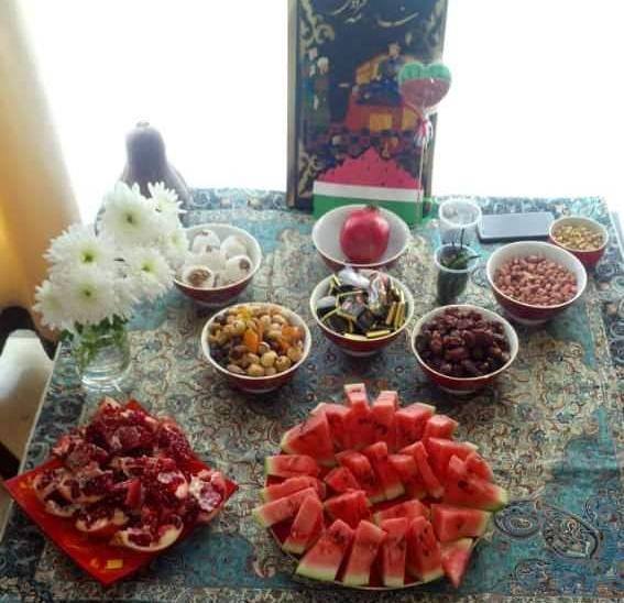 عکس کیک شب یلدا نی نی سایت