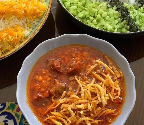 عکس خورشت قیمه نی نی سایت