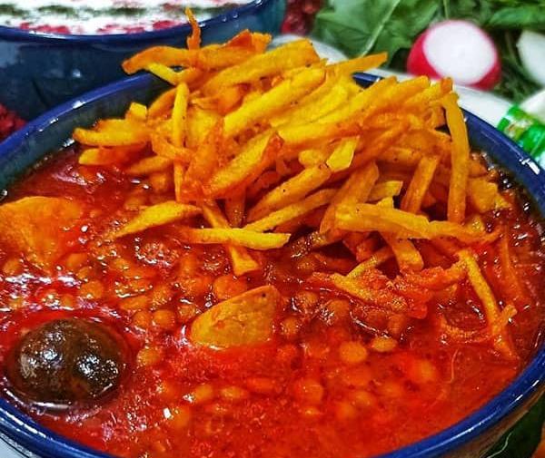 عکس خورشت قیمه نی نی سایت