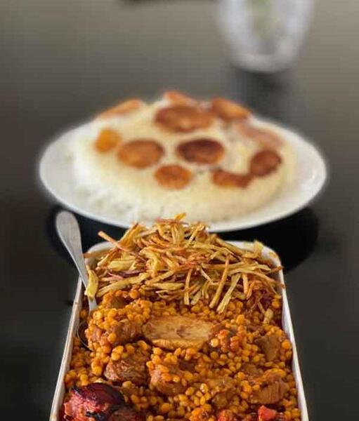 عکس خورشت قیمه نی نی سایت