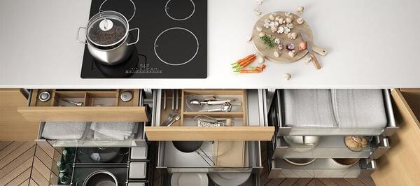 عکس چیدمان کابینت نی نی سایت