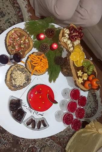 عکس غذای مهمونی نی نی سایت