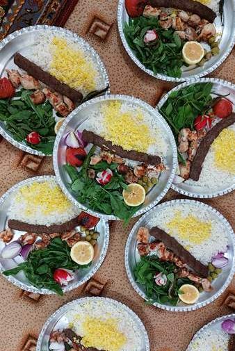 عکس غذای مهمونی نی نی سایت