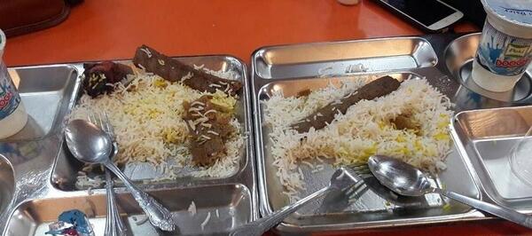 عکس غذای سلف دانشگاه نی نی سایت