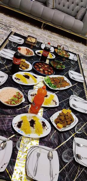 عکس از سفره های غذاتون نی نی سایت