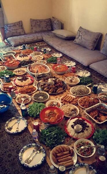عکس از سفره های غذاتون نی نی سایت