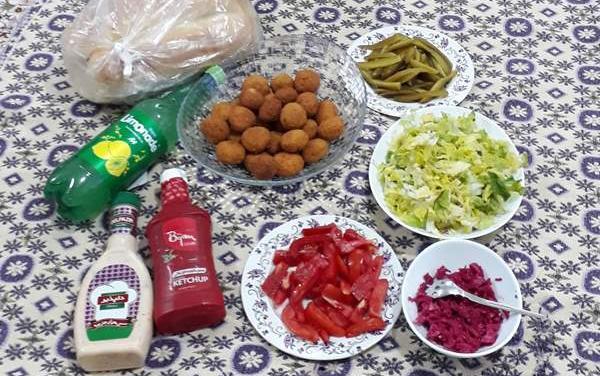 عکس شام امشبتون نی نی سایت