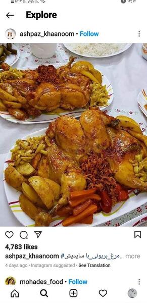 عکس شام مهمونی نی نی سایت