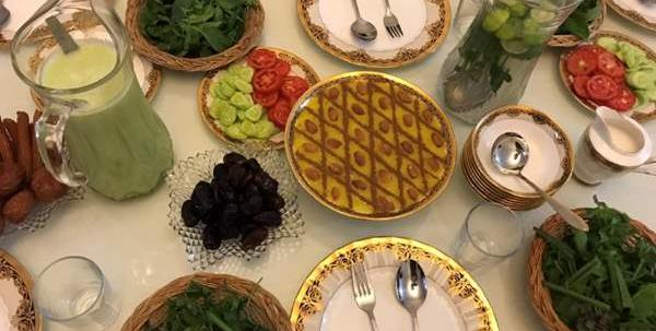 عکس شام مهمونی نی نی سایت