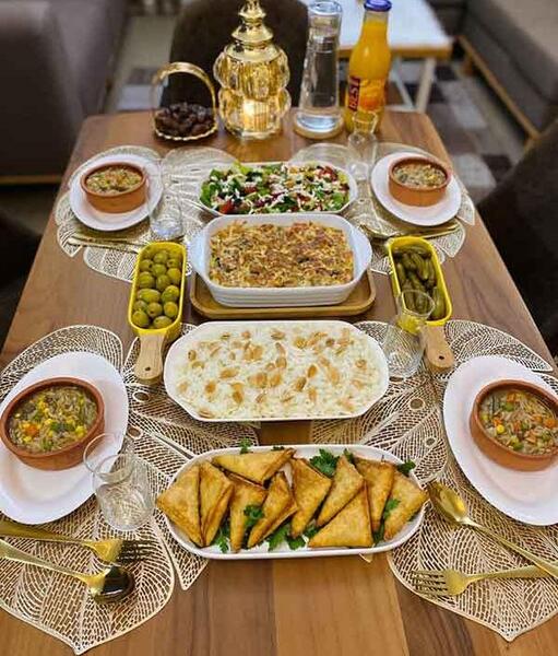 عکس شام مهمونی نی نی سایت