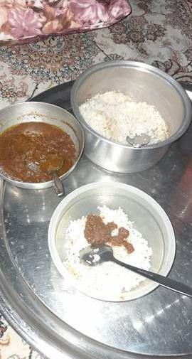 عکس سفره شام نی نی سایت