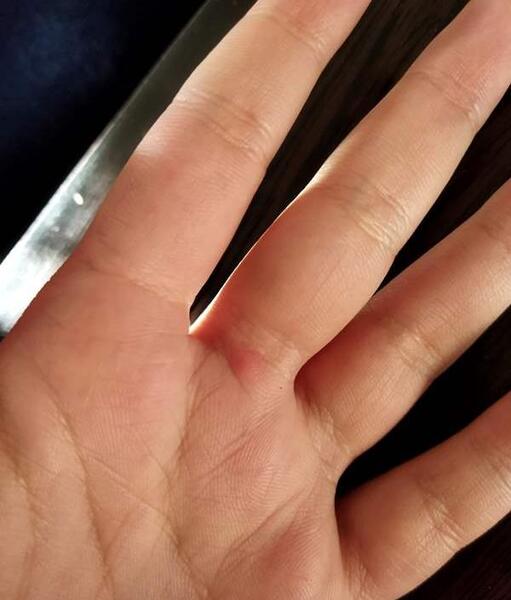 عکس کف دست نی نی سایت