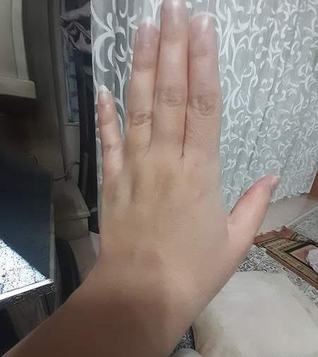 عکس کف دست نی نی سایت