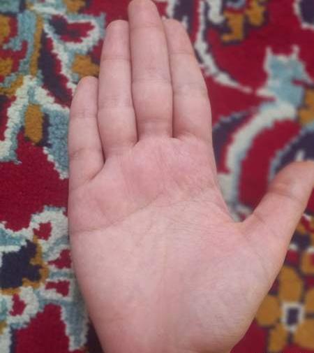 عکس کف دست نی نی سایت