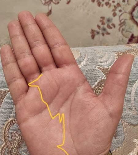 عکس کف دست نی نی سایت
