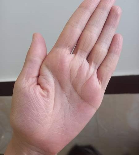 عکس کف دست نی نی سایت