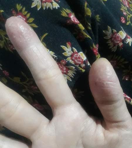 عکس کف دست نی نی سایت
