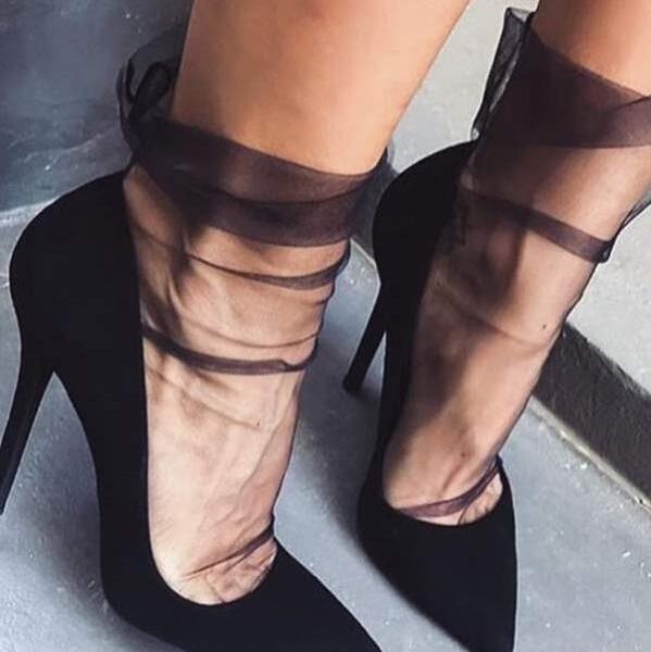عکس جوراب شیشه ای نی نی سایت