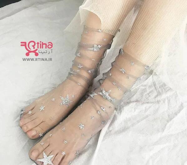عکس جوراب شیشه ای نی نی سایت