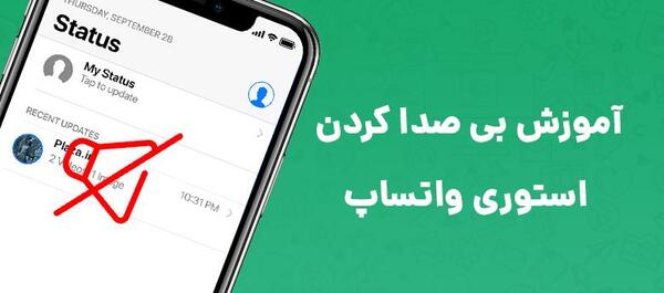 عکس بي صدا كردن وضعیت واتساپ یعنی چه