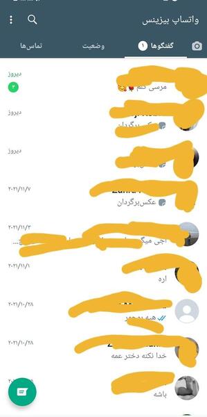 عکس چه کسانی وضعیت واتساپ را میبینند نی نی سایت