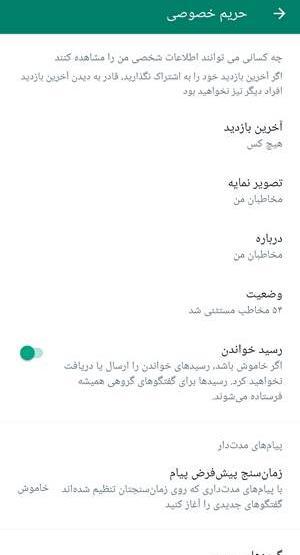 عکس چه کسانی وضعیت واتساپ را میبینند نی نی سایت
