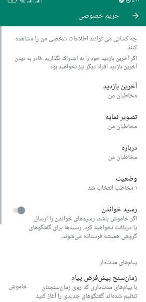 عکس حذف وضعیت واتساپ جی بی نی نی سایت