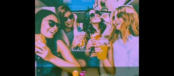 عکس کلیپ برای وضعیت واتساپ رفیق دخترونه