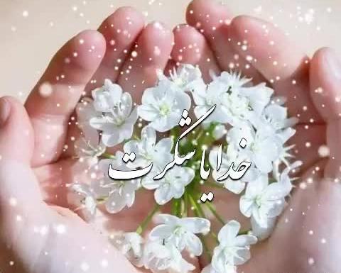 عکس دانلود وضعیت واتساپ خدایا شکرت