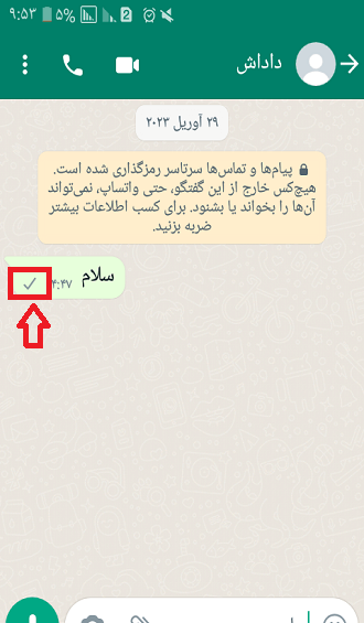 عکس علامت ممنوع در وضعیت واتساپ چیست