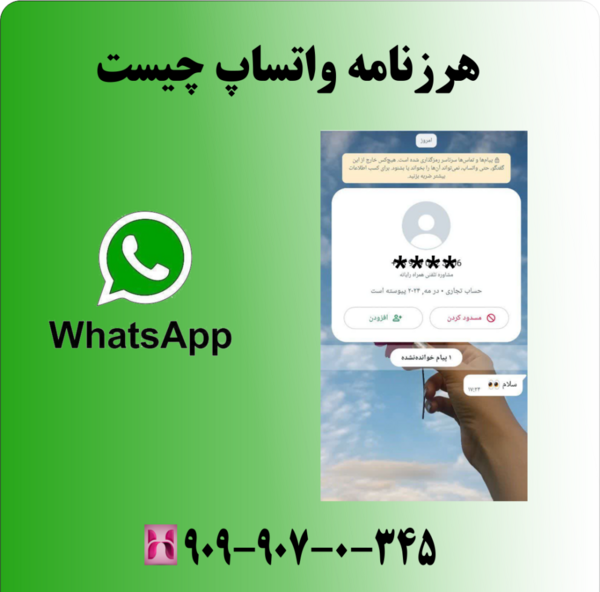 عکس رمزگذاری وضعیت واتساپ چیست